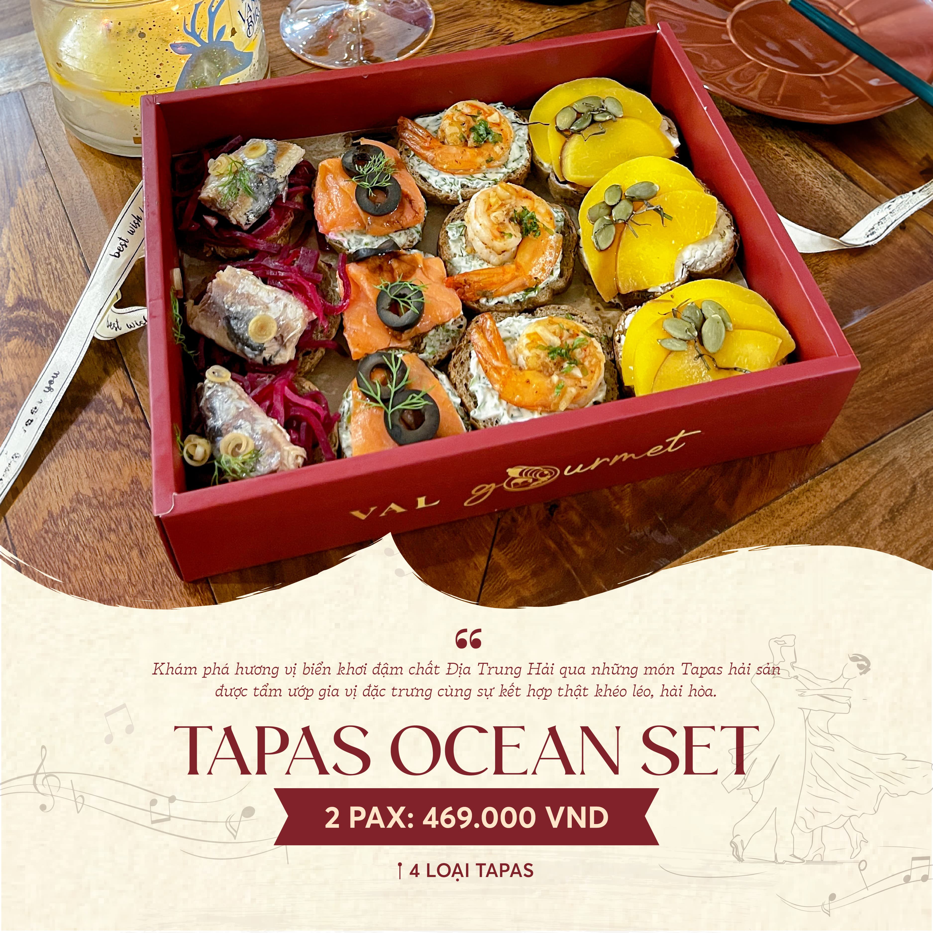 Tapas Ocean Set 